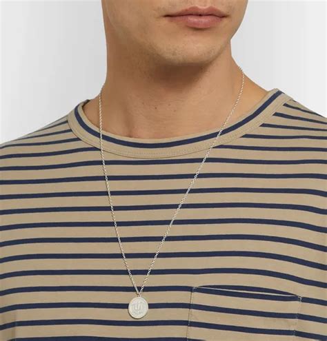 ysl necklace men|mr porter necklaces for men.